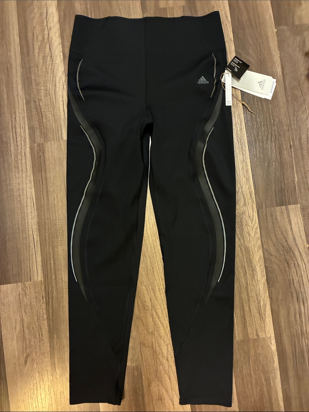 adidas Black Women’s Performance Training Tights- Size M- NWT